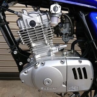 スズキ GN125H ブルーメタリック キレイです