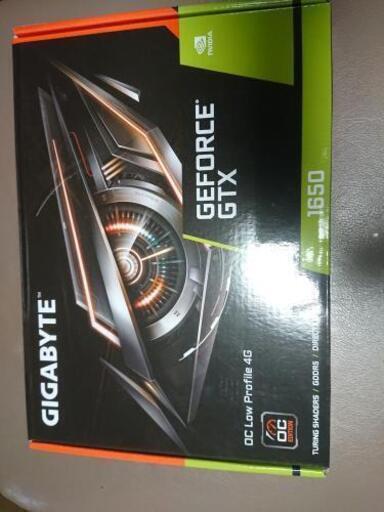 他で売れた為中止 動作品 激安訳あり Gigabyte Gtx 1650 oc lowprofile 4G