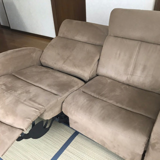島忠ホームズ　電動リクライニングソファー