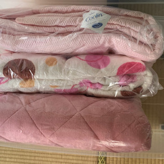 【家具家電　処分】ベッドパッド、毛布