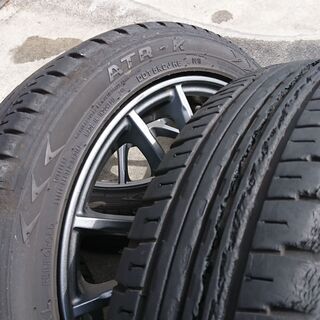 タイヤ・ホイール 155/55R14 economist ATR-K タイヤ/ホイール4本セット （Economist ATR-K 155/55R14）