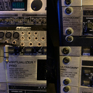 VIRTUALIZER PRO DSP1024P デジタルエフェクトプロセッサー ラック付き