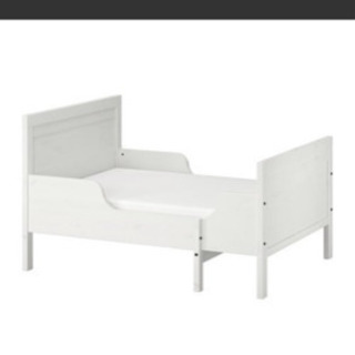 IKEA　イケア　ベッド　SUNDVIK 伸長式ベッドフレームと...