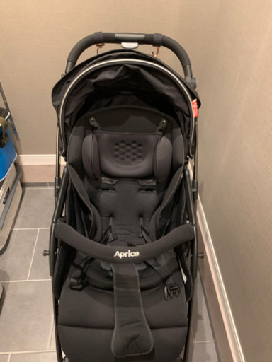 【✨極美品✨】アップリカ オプティア プレミアム 最上級グレード ブラック オプティア プレミアム AB | ベビーカー・チャイルドシートの