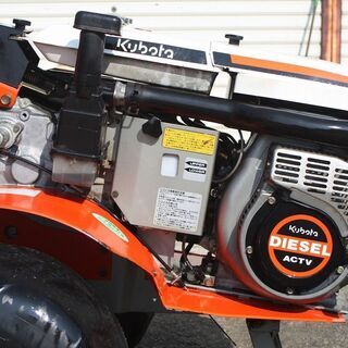 クボタ テーラー TD 520 セル付き 実働 ディーゼル 5.2馬力 水田