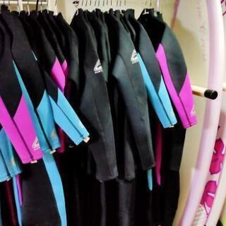 11月～5月まで使用できるセミドライのウエットスーツ！！