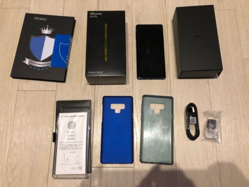 docomo Galaxy Note9 Ocean Blue SC-01L SIMロック解除済 128GB