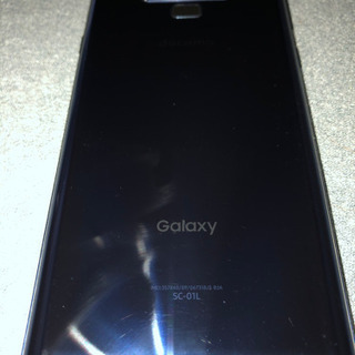 携帯電話/スマホ docomo Galaxy Note9 Ocean Blue SC-01L SIMロック 