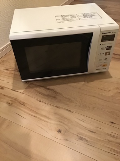 [取引中] Panasonic パナソニック　電子レンジ　2017年製　22L