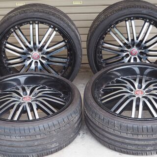 ジャガー Jaguar 純正 ? 社外 ? ホイール 22インチ 4本 タイヤ セット