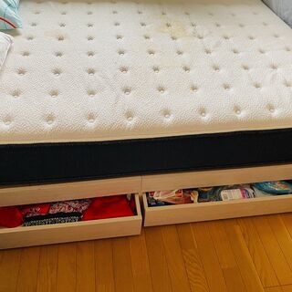  マットレス付きベッド
