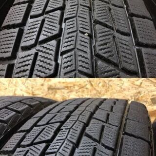 タイヤ、ホイール 【DUNLOP SJ8 265/70R17】スタッドレス 4本【MANARAY 