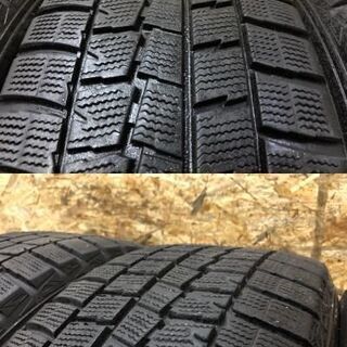 【DUNLOP WINTER MAXX WM01 235/50R18】スタッドレス 4本【レクサス LS460 純正ホイール 18インチ 7J5HPCD120+32】　(VTH261MS) クレジットカード QR決済可能