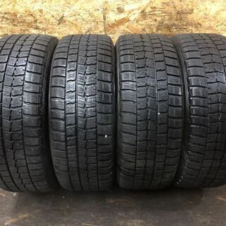 【DUNLOP WINTER MAXX WM01 235/50R18】スタッドレス 4本【レクサス LS460 純正ホイール 18インチ 7J5HPCD120+32】　(VTH261MS) クレジットカード QR決済可能