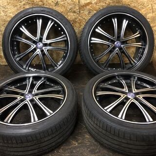 FALKEN 245/40ZR20】夏タイヤ 4本【Warwic DS.05 20インチ 8.5J5HPCD114.3+