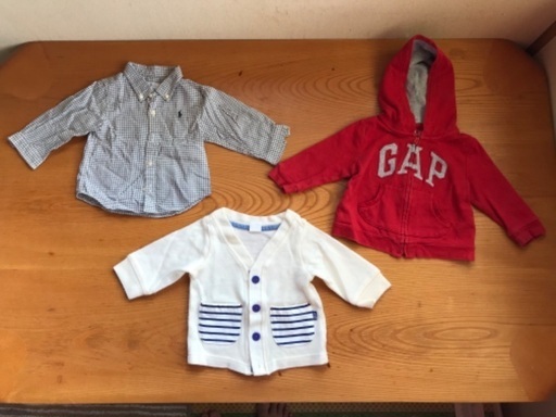 ベビー服パーカー70サイズ子供服 にこにこ 旭川のベビー用品 ベビー服 の中古あげます 譲ります ジモティーで不用品の処分
