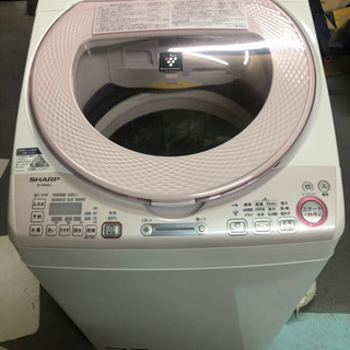 □美品□SHARP シャープ 洗濯機 ES-TX84KS 2015年製 8kg□