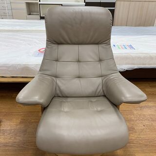 karimoku 1人掛けリクライニングチェアー　※使用感、ﾖｺﾞﾚ有　売場展開中！！！