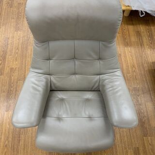 karimoku 1人掛けリクライニングチェアー　※使用感、ﾖｺﾞﾚ有　売場展開中！！！
