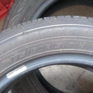 ダンロップ エナセーブ EC203 175/60R15 2本 2017年製 バリ溝
