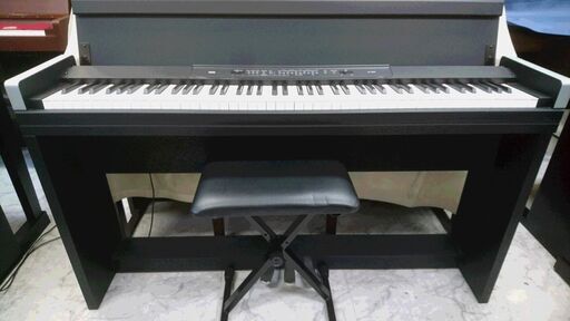 電子ピアノ KORG コルグ LP-350BK 2010製 動作品 外装一部剥がれあり