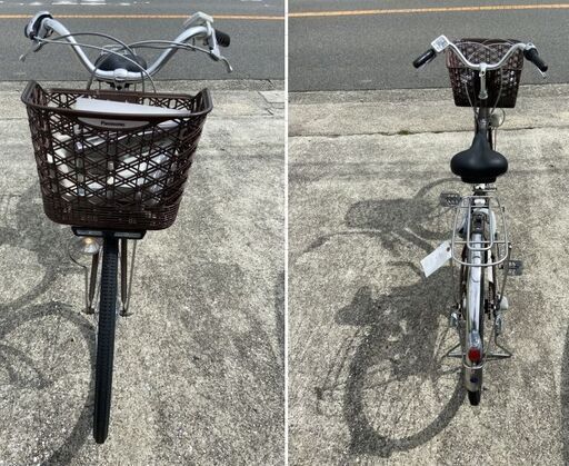 整備済新基準良品 Panasonic 6.6A/3.1AH電動アシスト自転車W6 整備済新基準良品 Panasonic 6.6A/3.1AH電動アシスト自転車W6 新年度