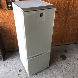 B1705 シャープ 2ドア冷蔵庫 2013年 167L