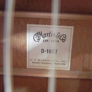 Martin D-16GT アコースティックギター 純正ハードケース付き マーチン マーティン アコギ 札幌市 白石区 東札幌