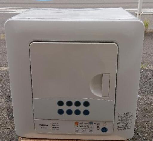 TOSHIBA  衣類乾燥機  ED-60C  6kg  2017年式