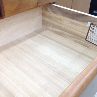 木製ダークブラウン7段チェスト