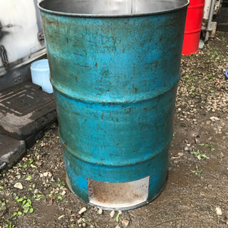 ドラム缶 焼却炉 ゴミ 焼き場 ゴミ箱 