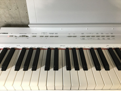 ○販売終了○YAMAHA デジタルピアノ P-105 2012年 中古品 椅子有 取説 