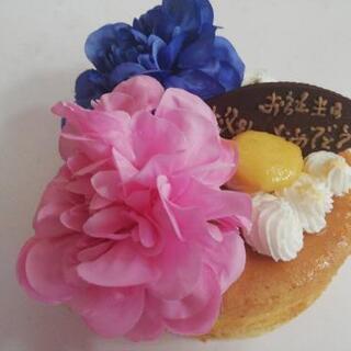 お誕生日flowerチーズケーキ