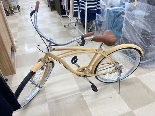 26インチ ビーチサイクル 自転車