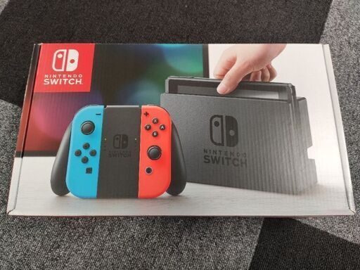 Nintendo switch　ネオンブルー