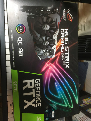 PCパーツ asus rogstrix rtx2070 22680円