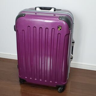 【ネット決済・配送可】旅行用スーツケース ４～７泊用(62L) ...
