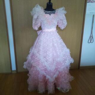 ドレス、ピンク