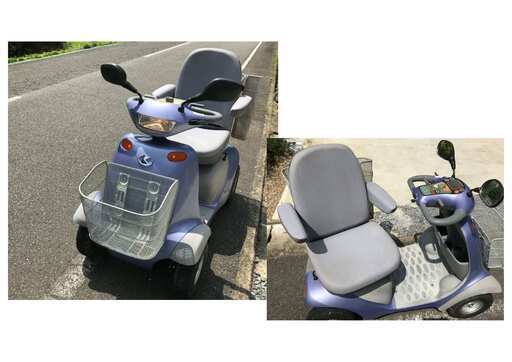 クボタ　ラクロード　EW40（ラクーター、セニアカー、シニアカー、）　　 完動品　バッテリ新品　整備済　条件付き送料無料。