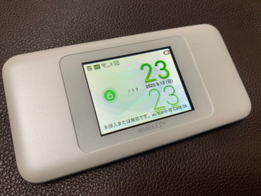 美品 W06 クレードルセットモバイルルータwimax Au ちゃむ 大阪の家電の中古あげます 譲ります ジモティーで不用品の処分