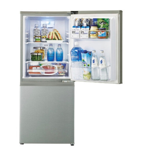 6ヶ月安全保証付】AQUA 2ドア冷蔵庫 AQR-16E 157L