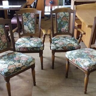 値下げしました【店舗同時販売中】　飛騨産業　キツツキマーク　穂高シリーズ　ダイニング5点セット