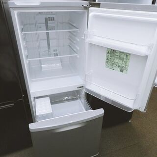 【配送・設置無料】セット割引有り★美品★2017年製★パナソニック/Panasonic【 138L 2ドア冷蔵庫（シルバー） 】NR-B14AW-S