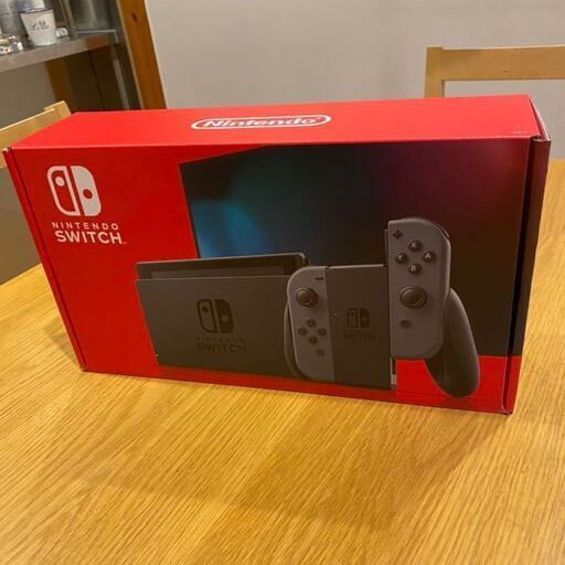 【新型 新品 未使用】Switch本体 グレー 2021/09/01 まで保証