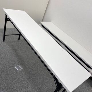 折り畳み机（WH）　天板45cm×180cm 高さ70cm