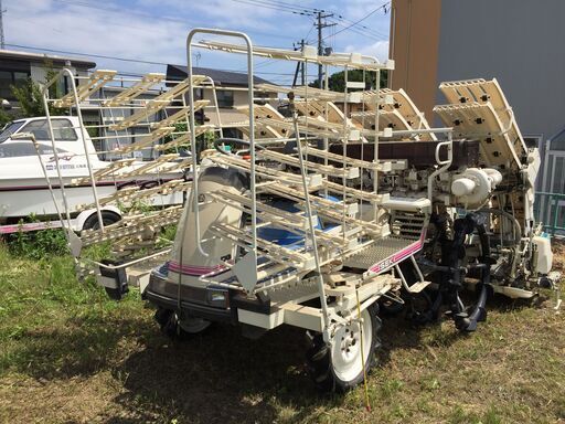 札幌清田発☆【動作OK!】イセキ 田植機 さなえ ポット80 PAP80D 8条植