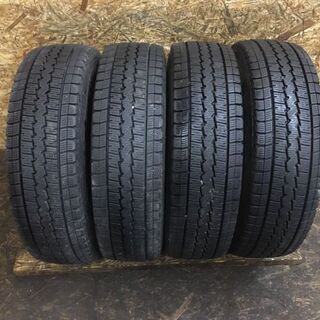 DUNLOP WINTER MAXX SV01 195/80R15 107/105L LT 15インチ 夏タイヤ 4本 2016年製 バリ溝 キャラバン等 (TA265) クレジットカード QR決済可能