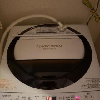 洗濯機　東芝AW-6D3M　0円