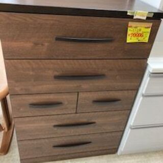 ID:G940018　★アウトレット家具★　チェスト5段 ID:G940018 ☆アウトレット家具☆ チェスト5段