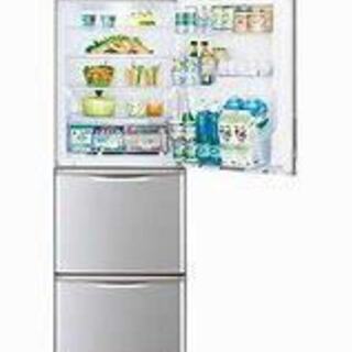 シャープ SJ-W352F-S 3ドア冷蔵庫 (350L・左右開き) シルバー系